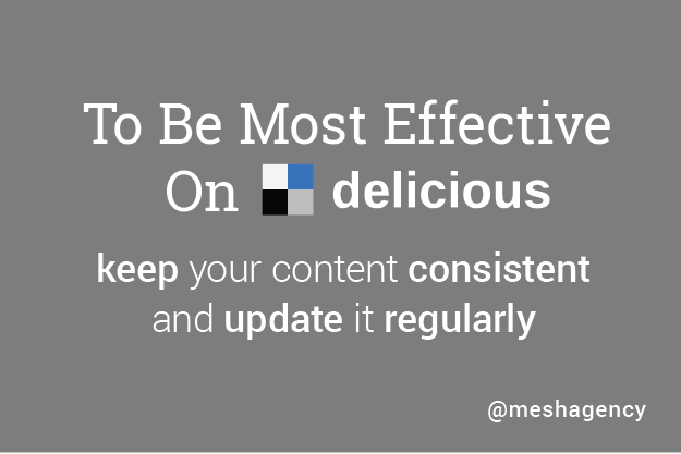 Top Social Media Network for Content Marketers: Delicious