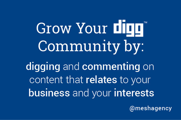 Top Social Media Network for Content Marketers: Digg
