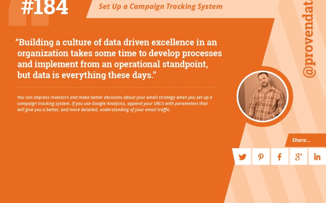 #184: Set Up a Campaign Tracking System