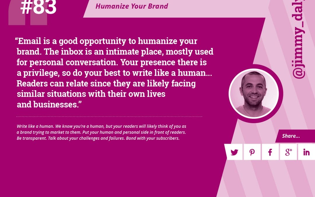#83: Humanize Your Brand