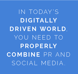 In today's digitally driven world, you need to properly combine social media and PR - Mobile